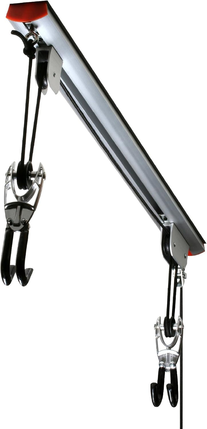 RAD Cycle Products Rail Mount Bike and Ladder Lift for Your Garage or Workshop Holds up to 75 Pounds No Mounting Board Needed