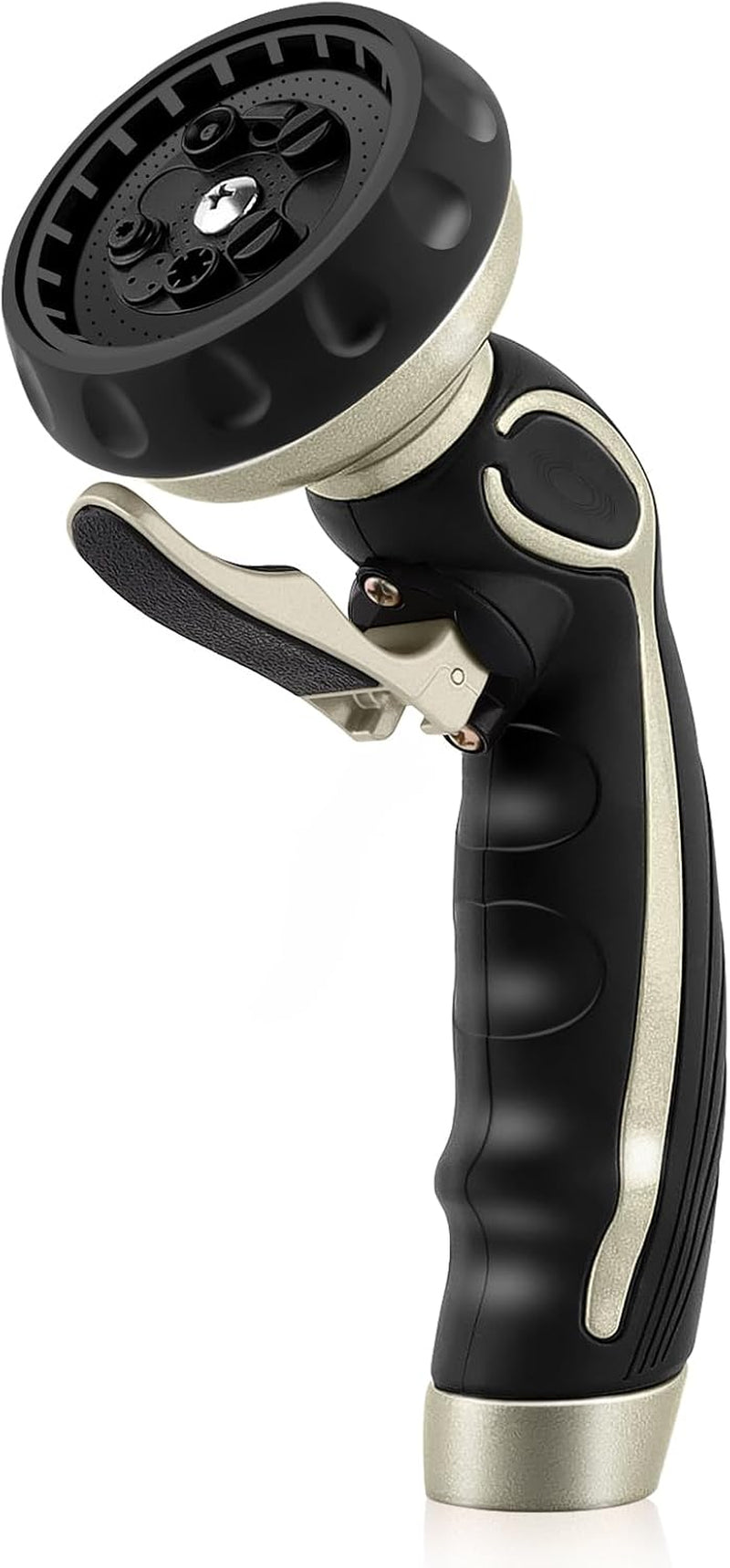 RESTMO Hose Nozzle with Easy Self-Lock Trigger, Heavy Duty Water Sprayer