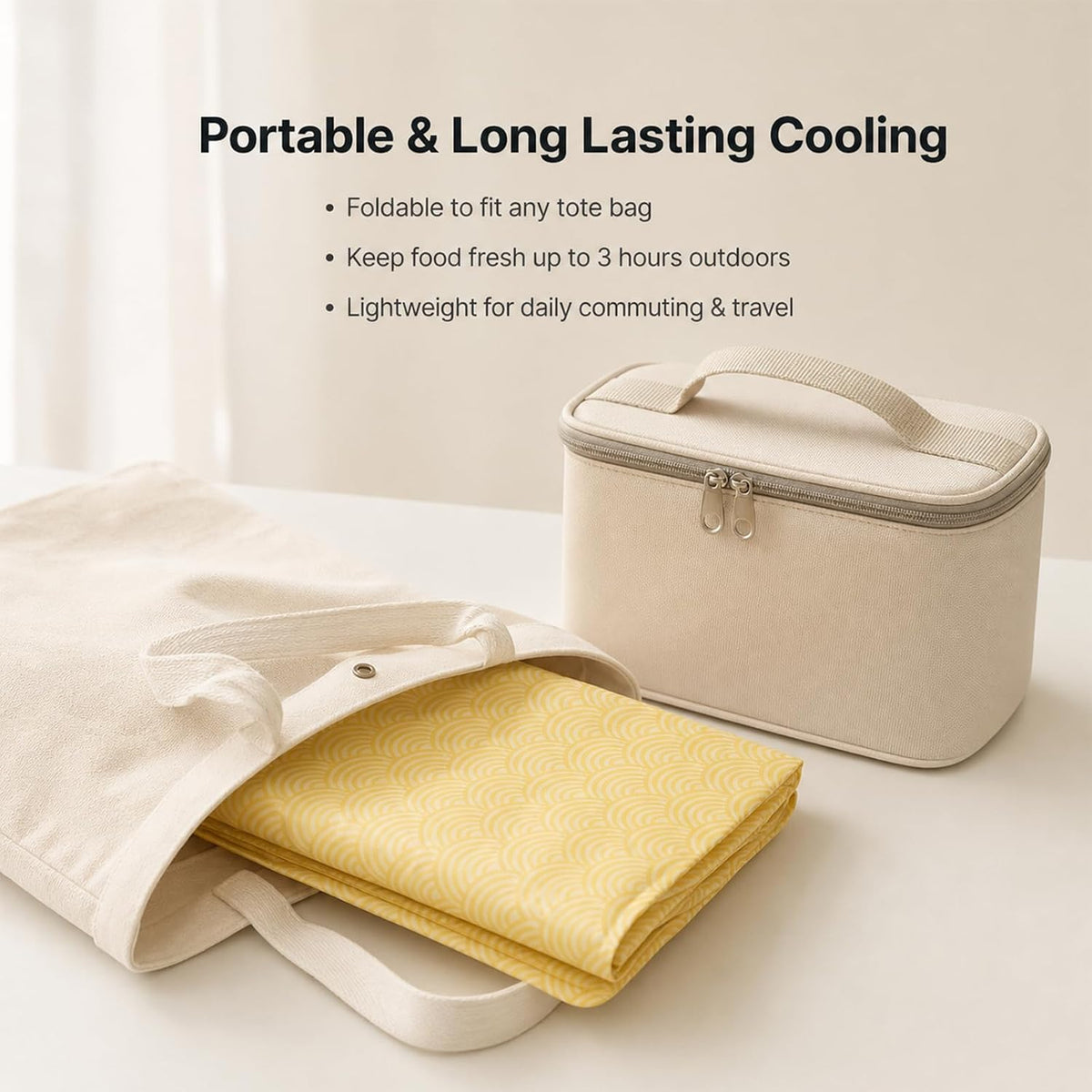 Cooling Gel Pad for Hot Flashes, Night Sweats, Headaches and Muscle Pain, No Refrigeration Needed, Dual-Sided, for Adults, Kids and Pets