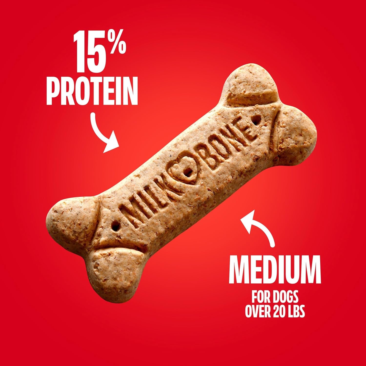 Milk-Bone Original Biscuits, Medium Dog Treats, 24 Oz. Box