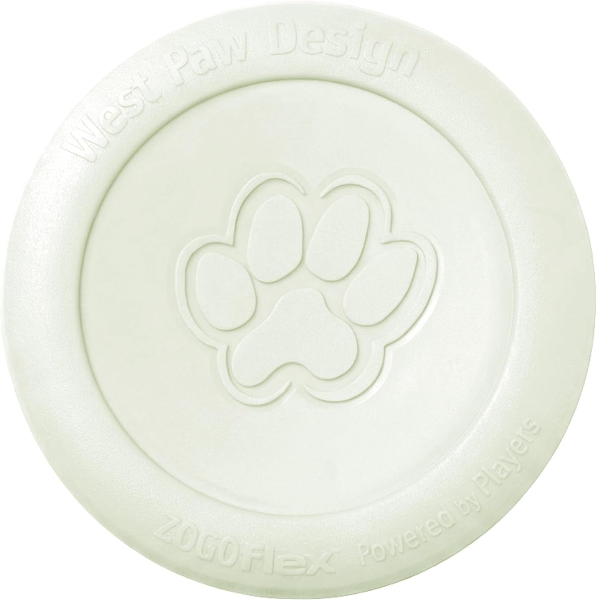 WEST PAW Zisc High-Flying Disc Dog Toy - Large - Glow