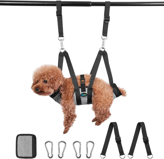 Ownpets Dog Grooming Hammock S, Breathable for Small Breeds, Shih Tzu Poodle