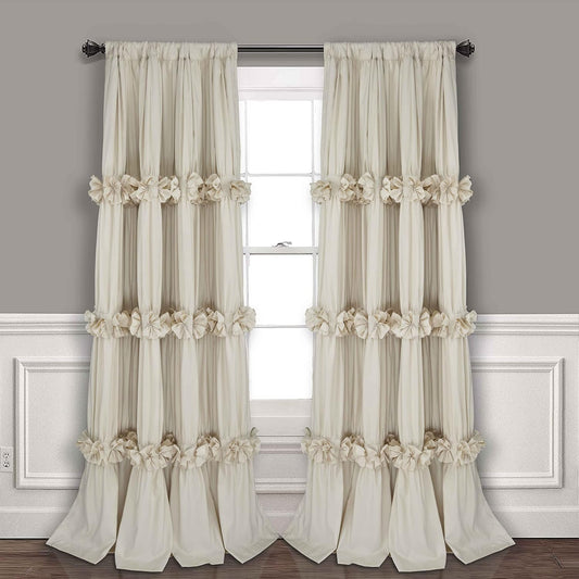 Homechoice Decor Thermal Insulated Window Curtains, 54" W X 84" L (Pair)