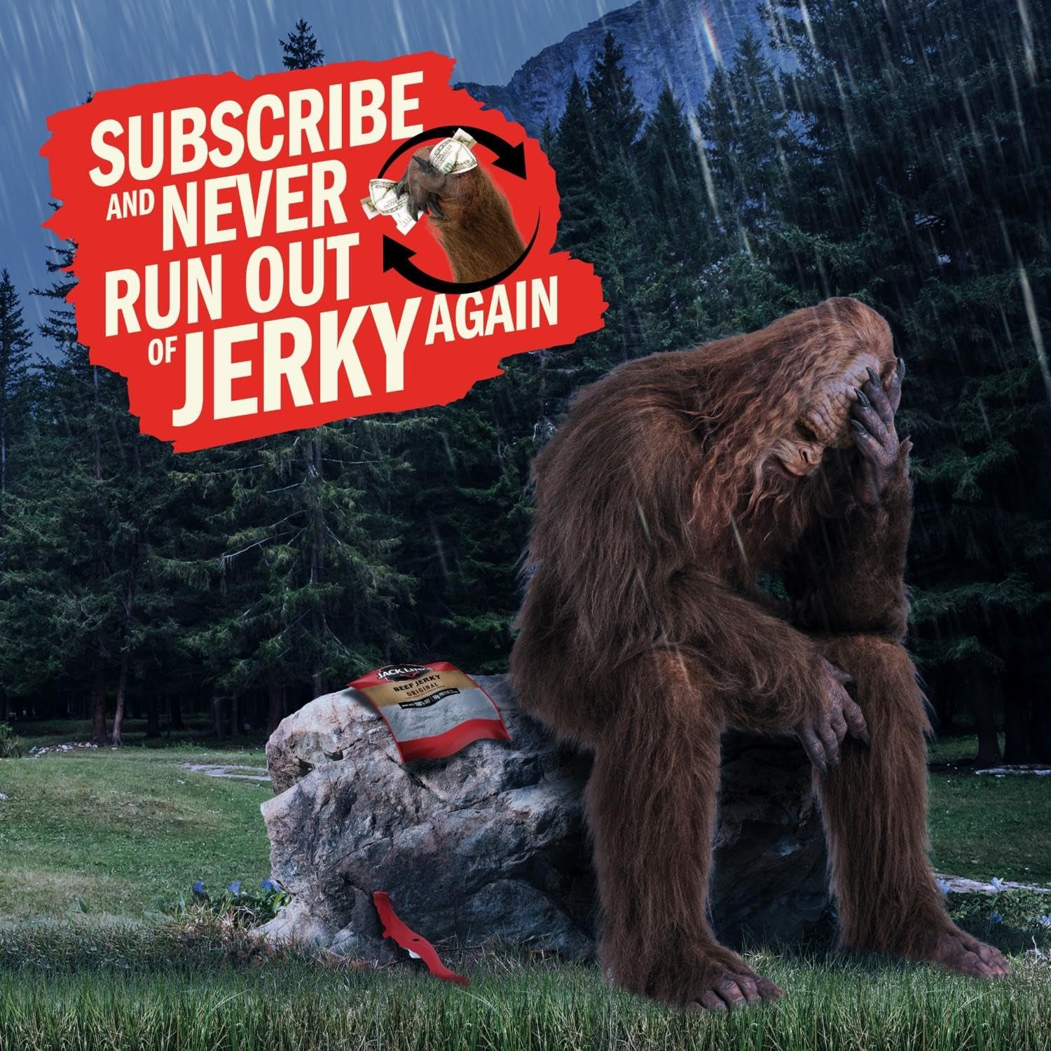 Jack Link'S Original Beef Jerky Sticks - Made with 100% Real Beef - Ready to Eat Real Meat Protein Snacks - 5G Protein per Serving - 0.92 Oz Meat Stick