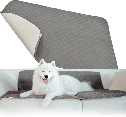 Waterproof Dog Blanket for Couch – Pet Hair Resistant Sofa Protector - Non Slip Dog Couch Cover - Washable Waterproof Pet Blanket for Sofa Bed Car - Reversible Dog Blanket for Couch Protection