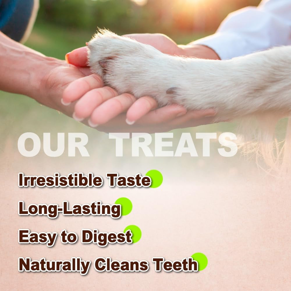 A Freschi Srl Turkey Tendons for Dogs, Usa-Sourced Human Grade, Rawhide-Free Long-Lasting Puppy Chews, All Natural Hypoallergenic Dog Treats for Small Breeds, Strips, 3Oz Pack