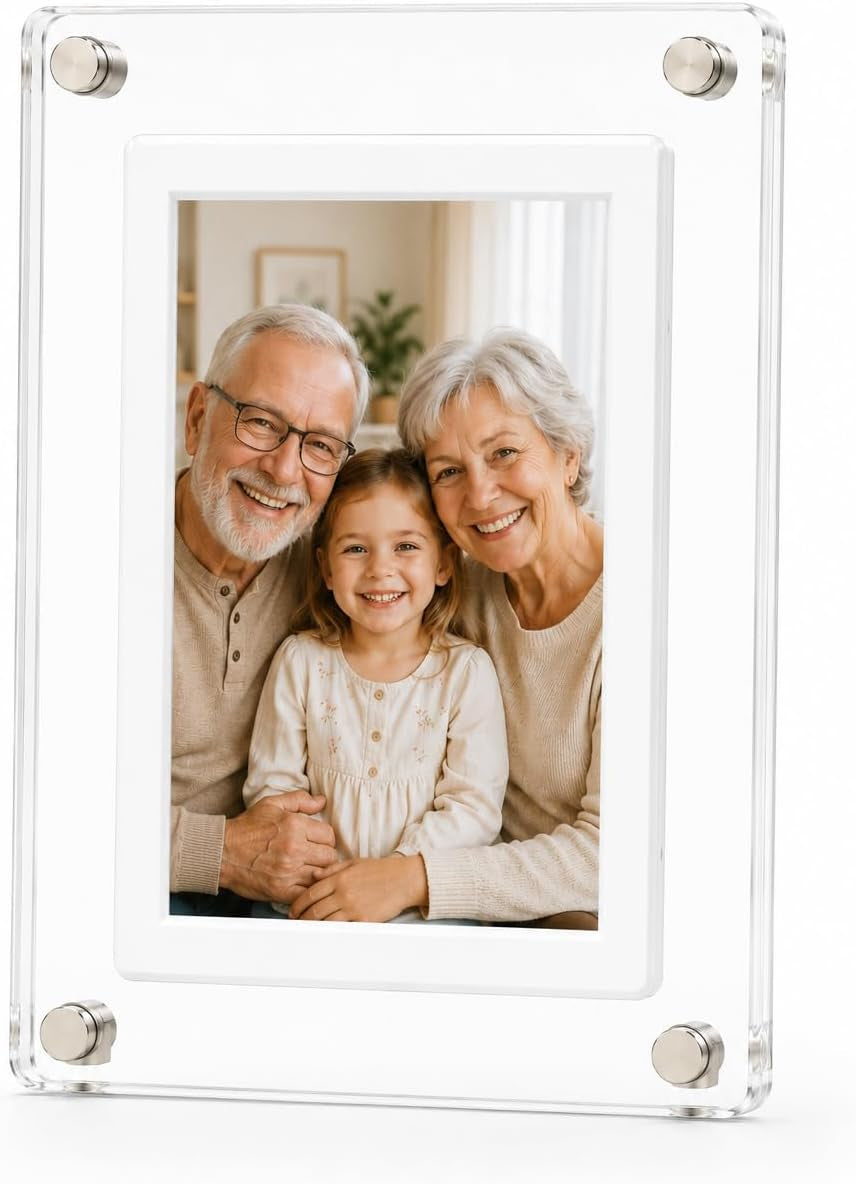 5 Inch No Wifi Acrylic Digital Frame with Video and Sound