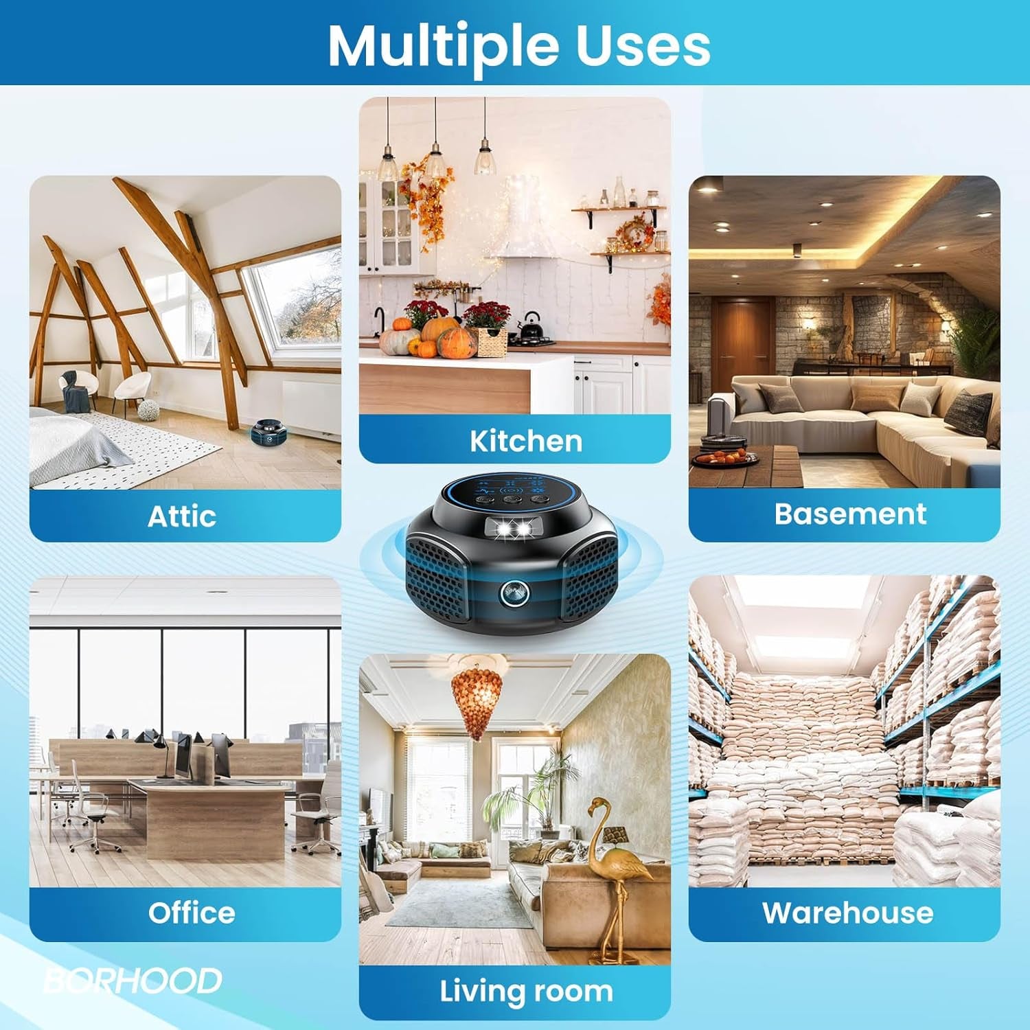 Ultrasonic Pest Repellent Plug-In, Electronic Mouse Traps & Insect Repellent, Pest Control for Rodent, Roach, Ant, Squirrel, Spider, Bugs, Mouse, Rat, Bat for Home, Office, Warehouse Black 1 Pack