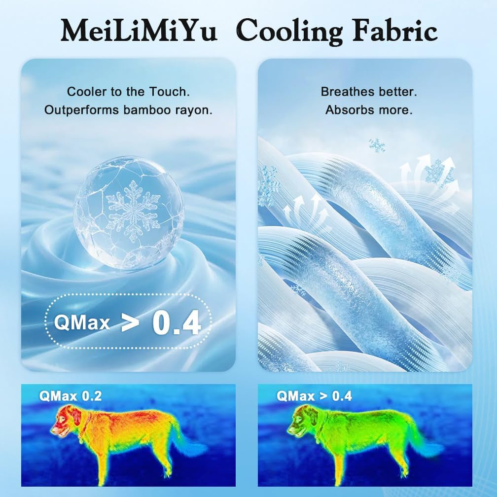 2026 Arc-Chill Upgraded Dog Cooling Mat Q-Max>0.4 Pet Cooling Pad