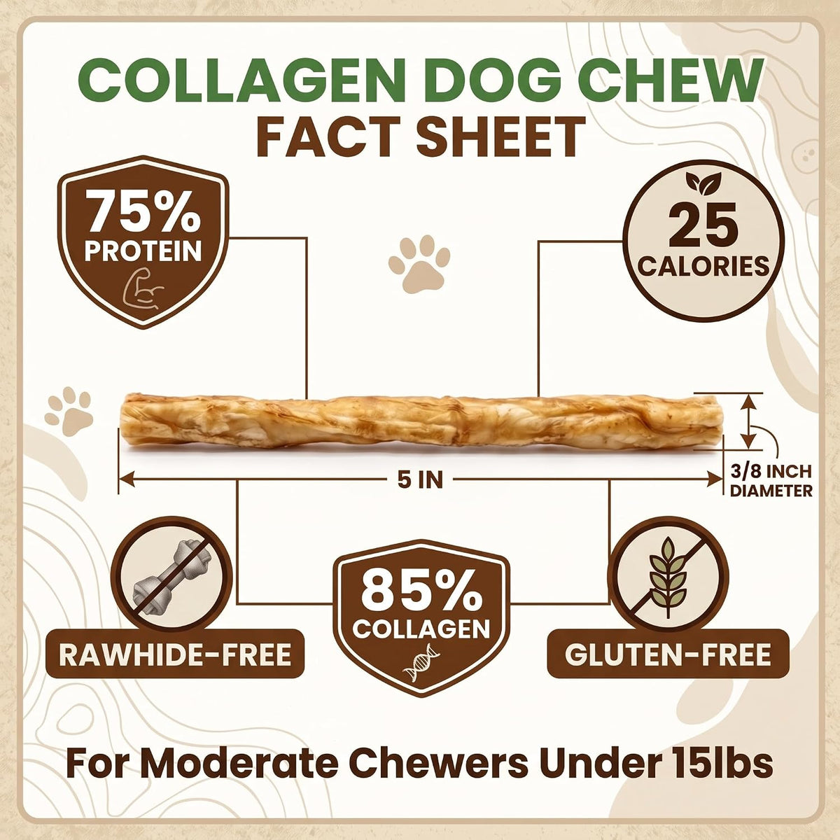 Fieldcrest Farms Nothin' to Hide Twist Stix, Beef, 50 Count
