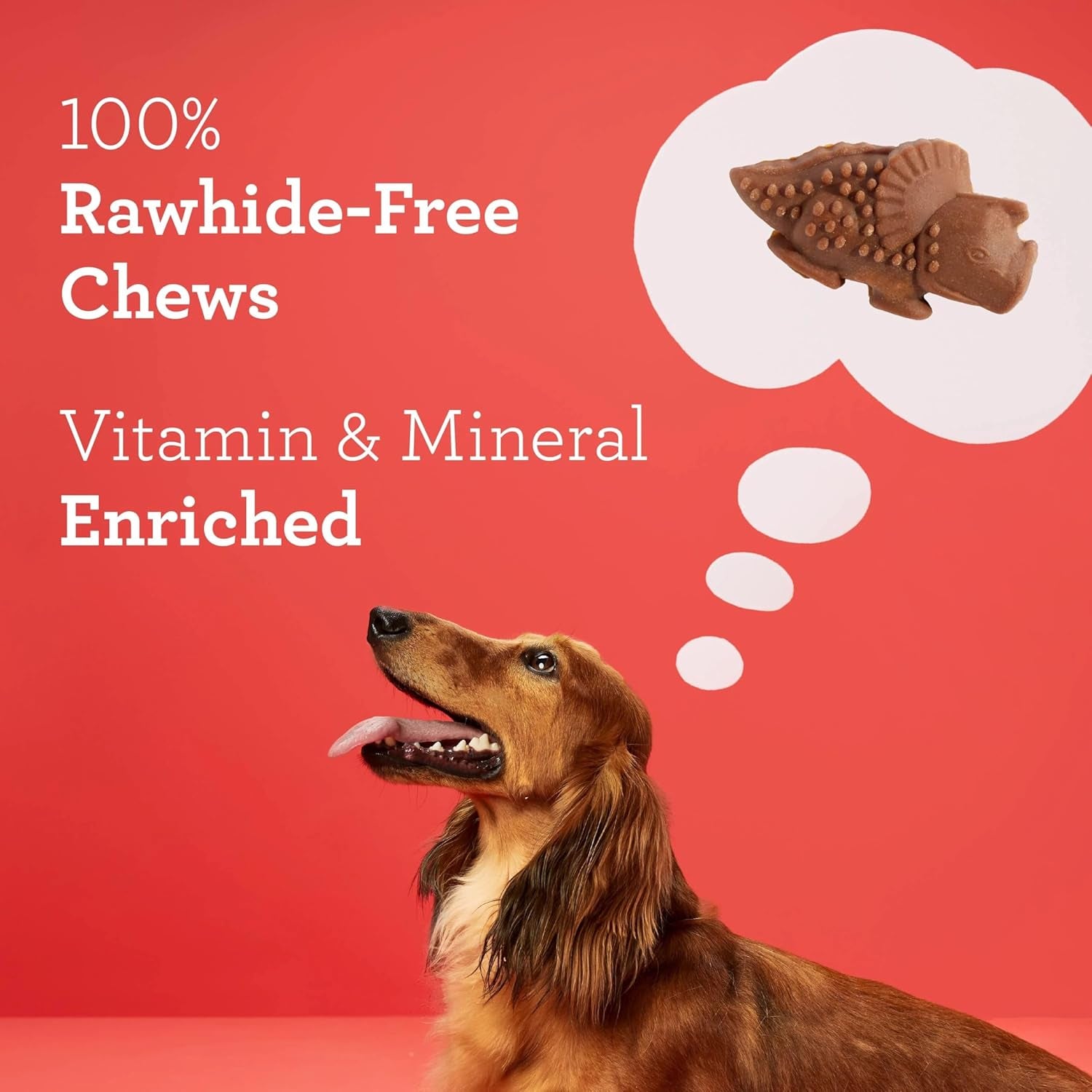 Dreambone Novelty Shaped Chews, Treat Your Dog to a Chew Made with Real Meat and Vegetables