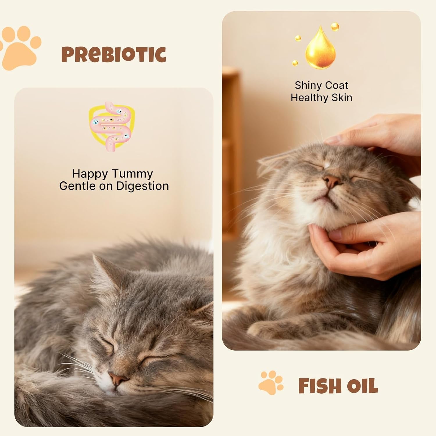 M-PETS Creamy Lickable Cat Treats – 4 Flavor Variety Pack, 20 Tubes of Healthy Squeeze up Snacks with Functional Nutrients for Hydration, Skin & Coat, and Digestive Health – Grain Free, High Protein