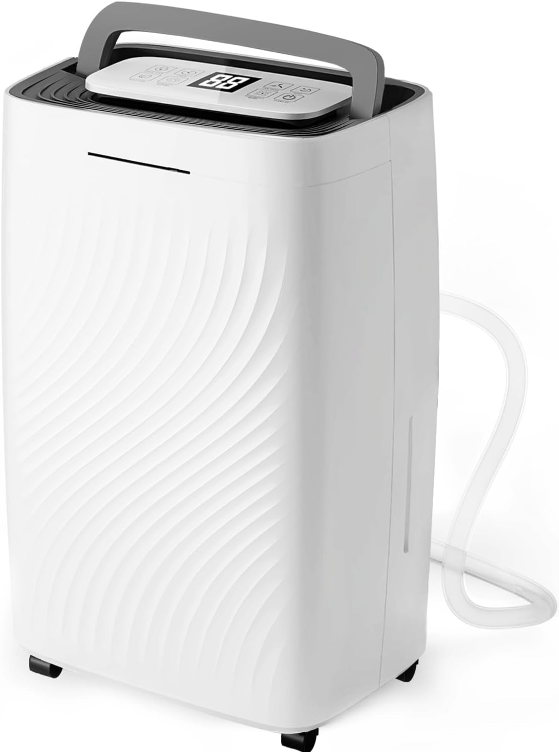 81 Pint Dehumidifier, 5500 Sq.Ft Dehumidifier for Basement with Drain Hose