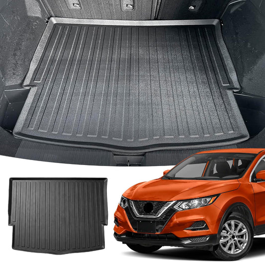 Premium Cargo Liner for Nissan Rogue S SV SL Platinum 2021-2026 - 100% Protection - Custom Fit Car Trunk Mat - Black Cargo Mat - 3D Shaped Laser Measured Trunk Liners for Nissan Rogue Hybrid