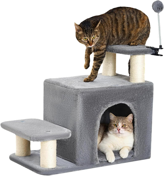 Cat Stairs for Bed, Stable Pet Step with Condo, 3 Combinations