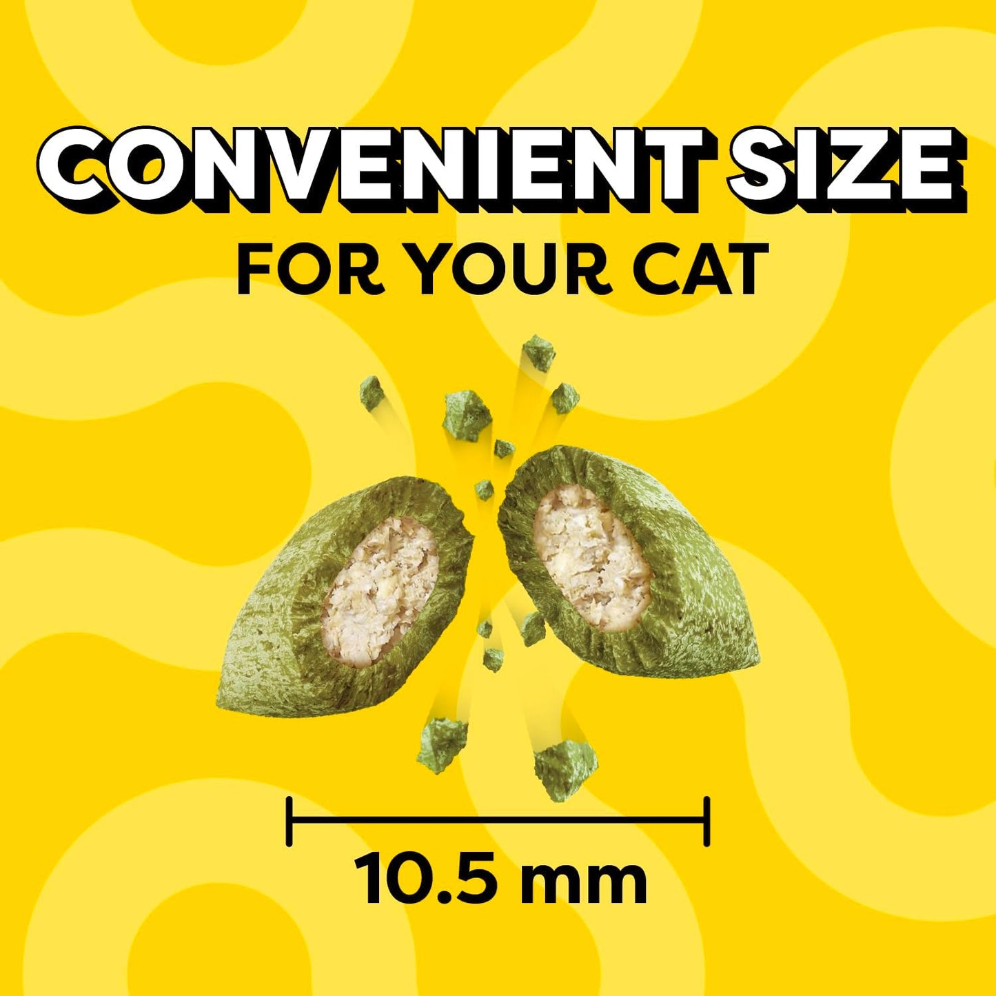 Temptations Cat Treats, Classic Crunchy and Soft Cat Treats, Blissful Catnip Flavor, Catnip Treats, 16 Oz. Tub