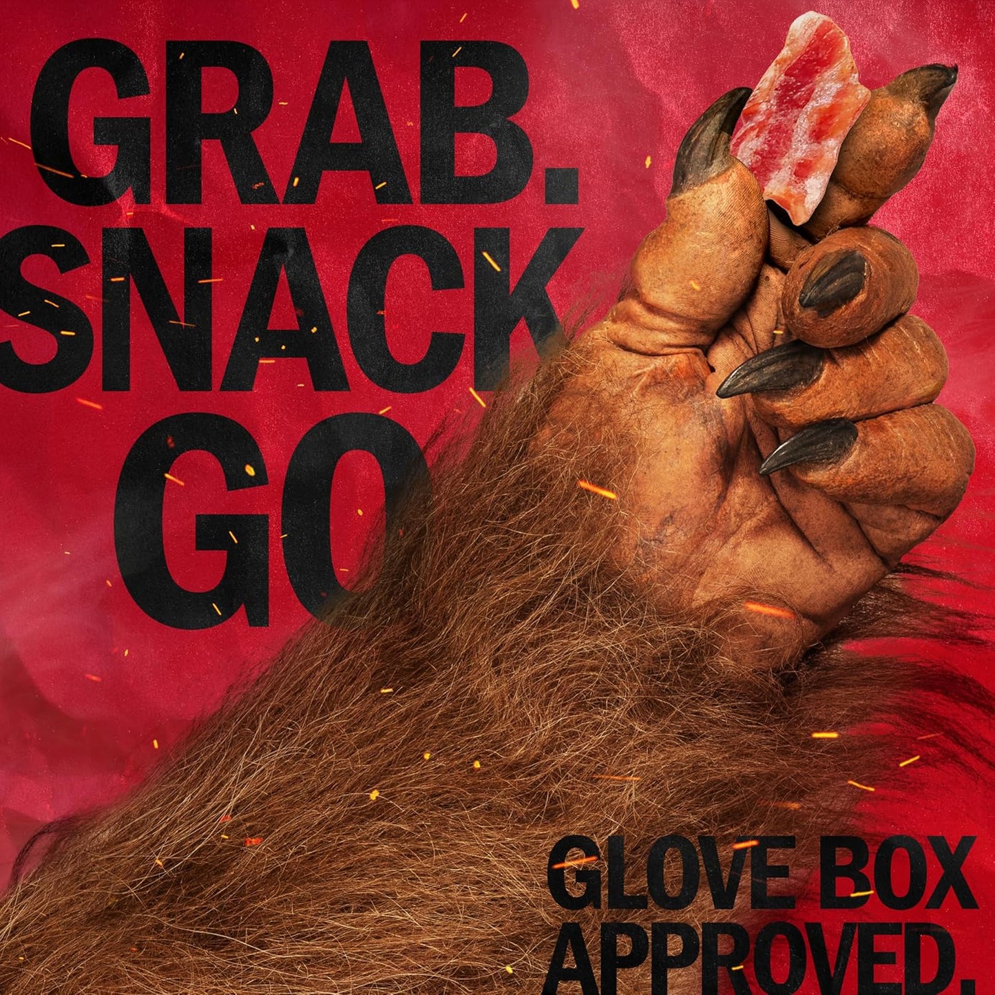 Jack Link'S Hickory Smoked Bacon Jerky - 2.5 Oz Bag - Ready to Eat Real Meat Protein Snacks - 11G Protein per Serving - Made with 100% Thick Cut Real Bacon