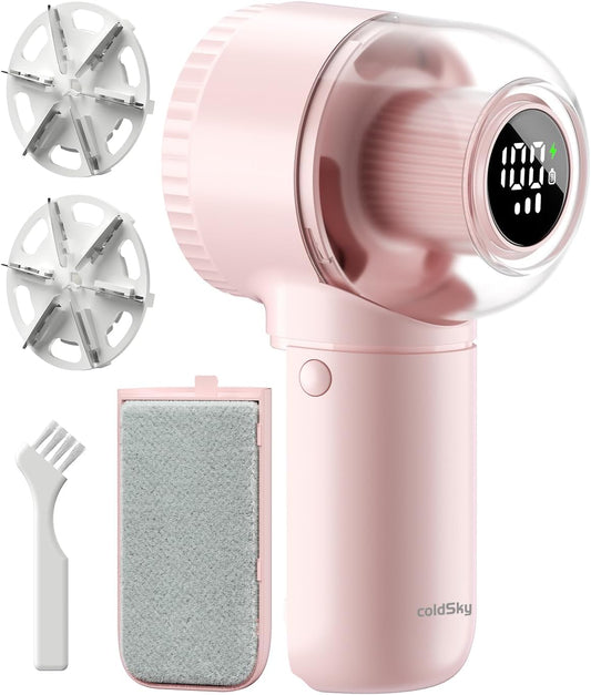 Coldsky Fabric Shaver Large Lint Remover with Brush 2 in 1 Sweater Shaver