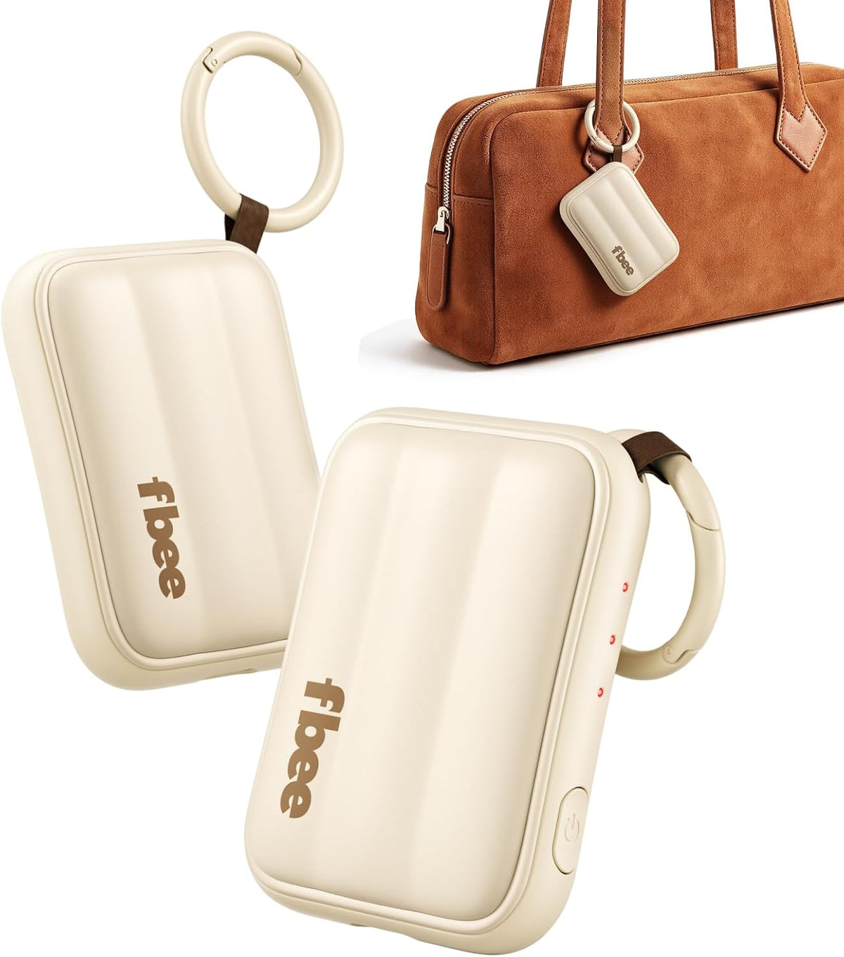 Rechargeable Hand Warmers, 125F Max Heat, 7H Battery, 2-Pack Gifts