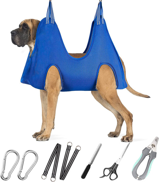 Ateson Dog Grooming Hammock for Large Dogs, Nail Trimming Harness, Size XXL
