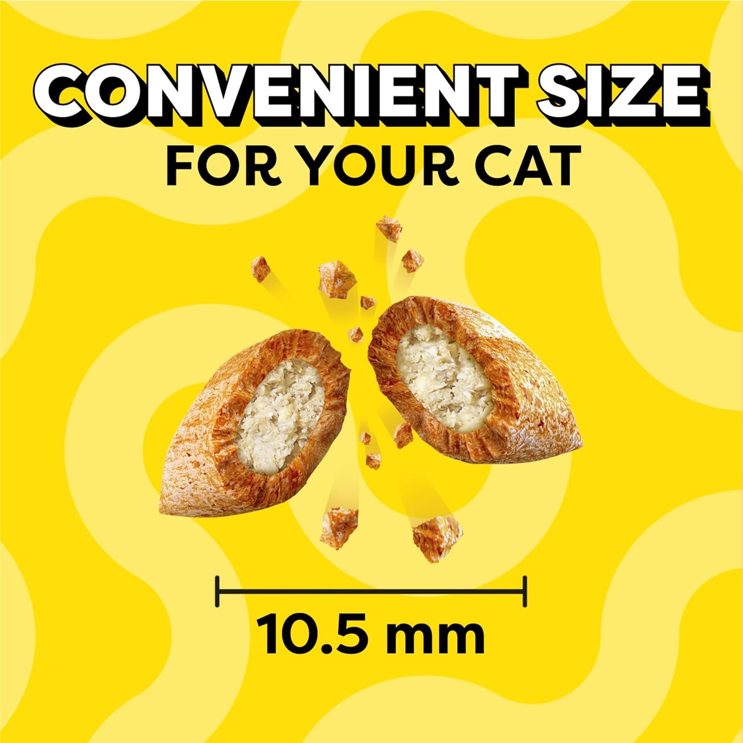 Temptations Cat Treats, Classic Crunchy and Soft Cat Treats, Catnip Fever Flavor, Catnip Treats, 16 Oz. Tub