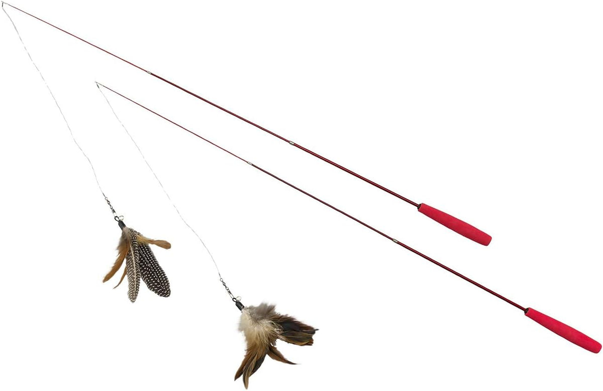 SPOT Ethical Pets Telescoping Kitty Teaser Cat Toy