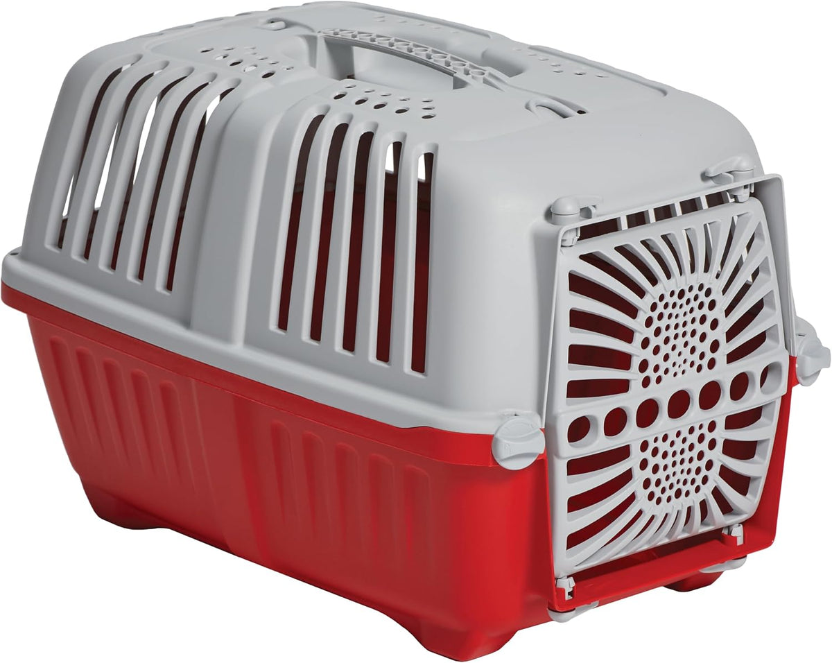 Spree by Midwest 19-Inch Travel Carrier, Red, Fits Pets up to 10 Lbs