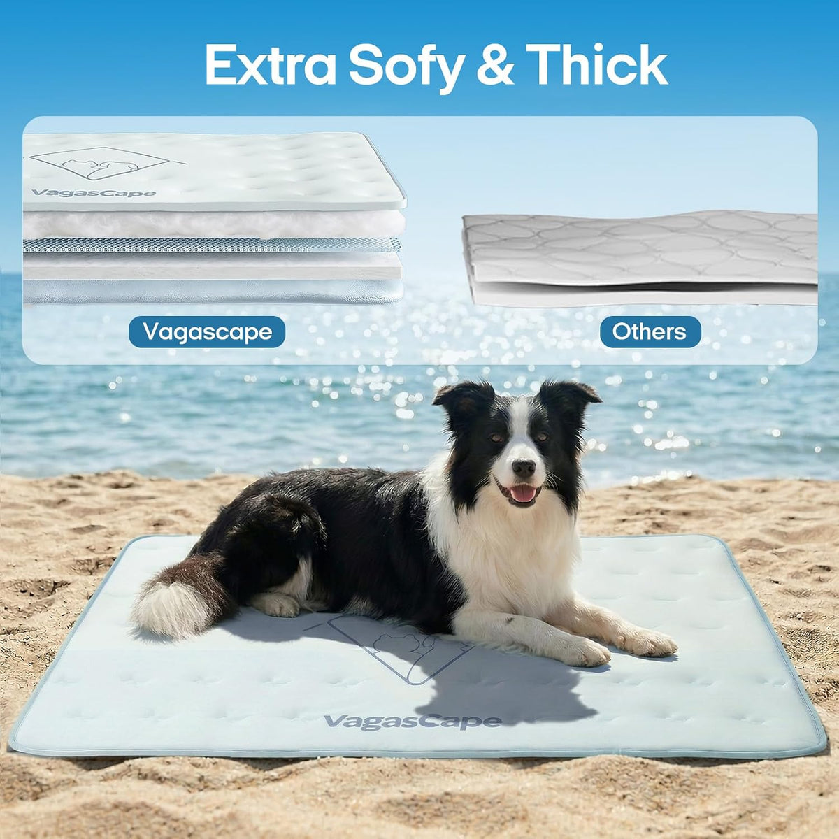 Vagascape 3.0 Supportive Double Sided Dog Cooling Mat