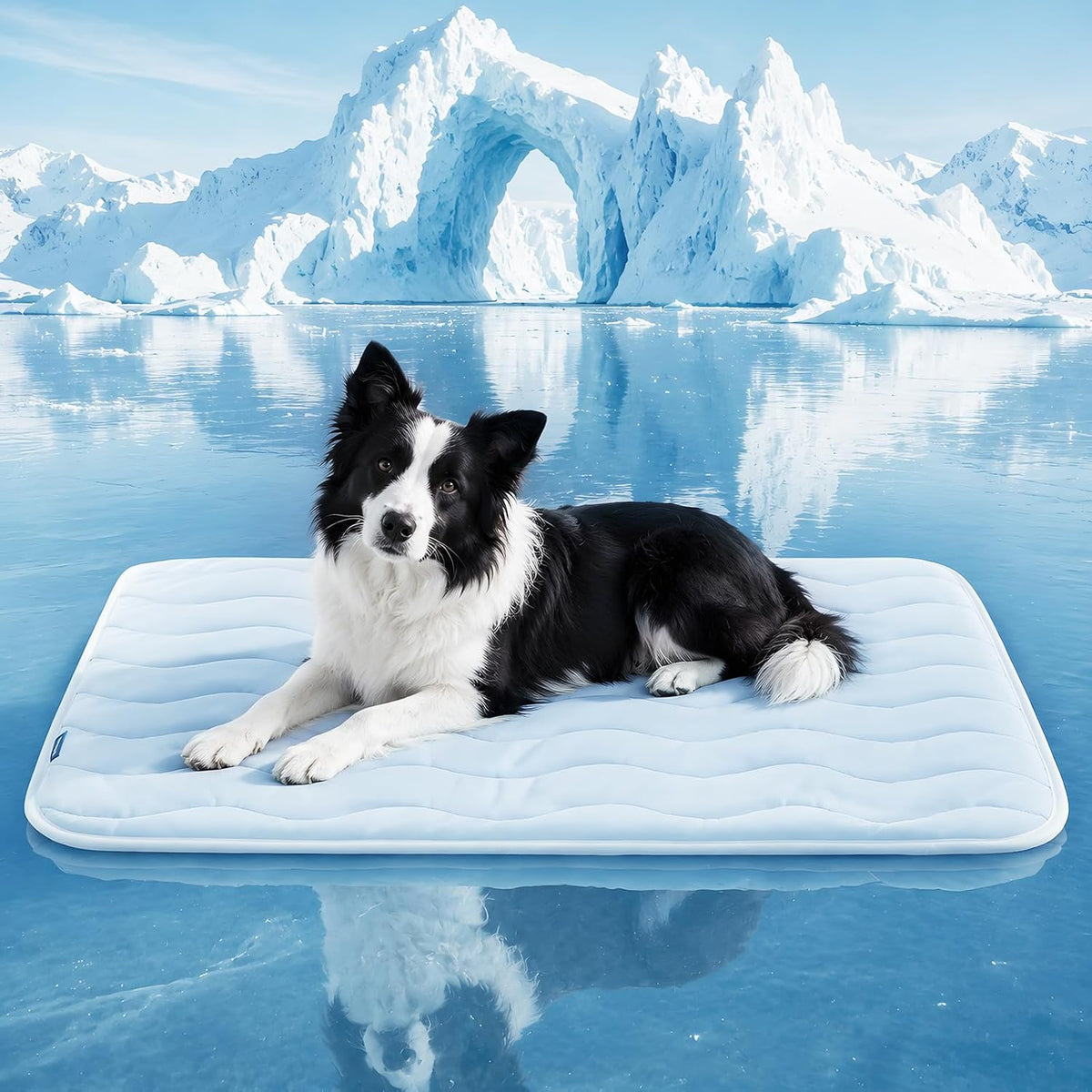 Dog Cooling Mat, Small Dogs & Puppy, Self-Cooling Pad, Q-Max>0.4