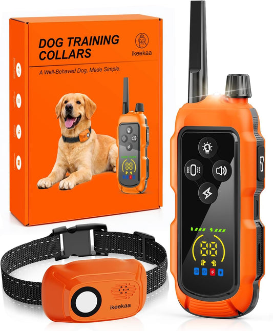 Shock Collar for Dogs, 4000 FT Nightlight 3 Training Modes