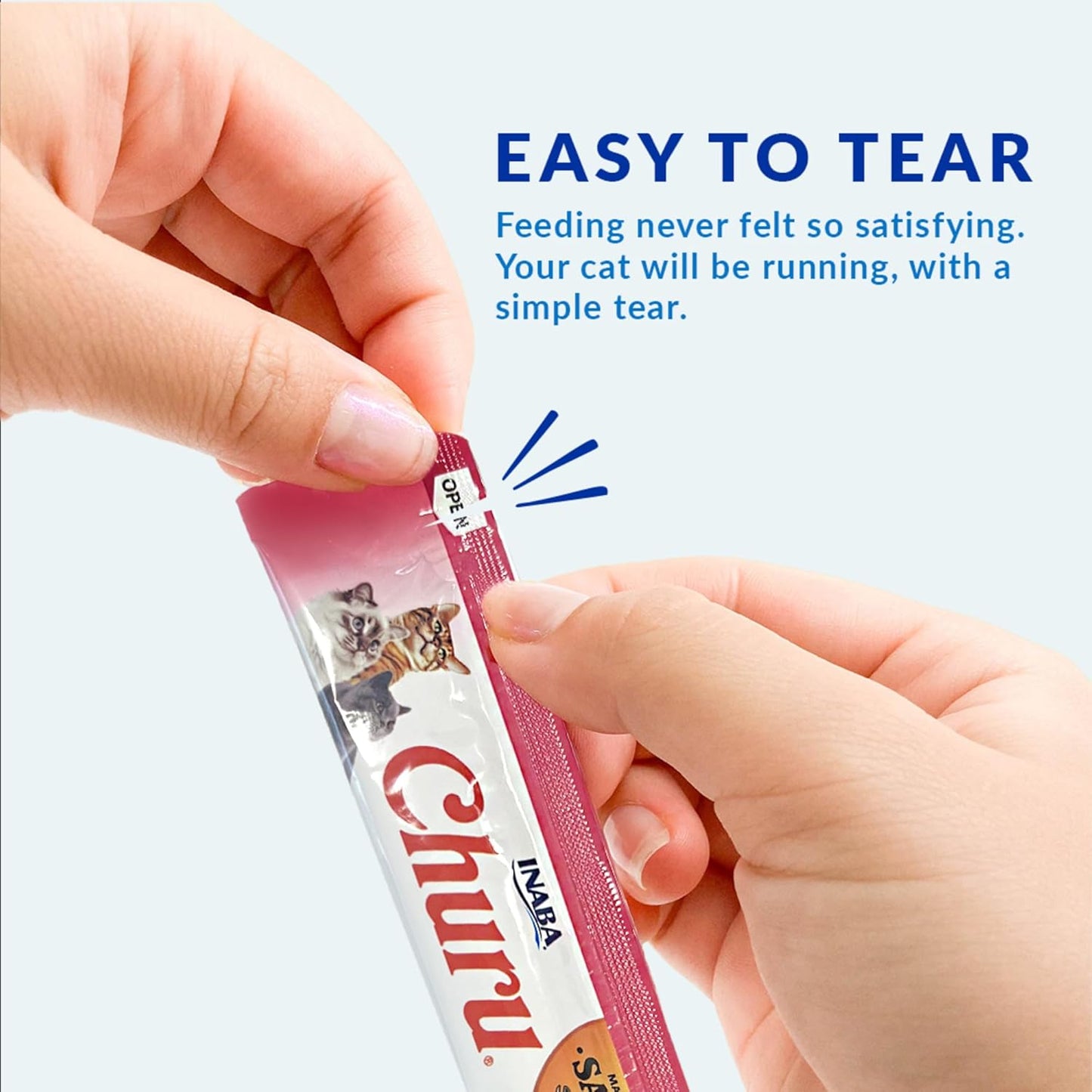 INABA Salmon Churu Cat Treats, Lickable, Squeezable Creamy Purée Cat Treat with Green Tea Extract & Taurine, 0.5 Ounces Each Tube, 20 Tubes, Scallop & Chicken Variety Box