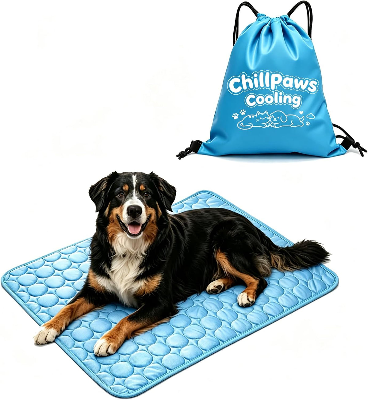 Mat – Breathable, Washable, Freeze-Free or Gel-Free, Portable Cat and Dog Mat for Cages, Cars, Sofas, Floors, Indoor/Outdoor, All Year Round. (XL 39.37" X29.55'')