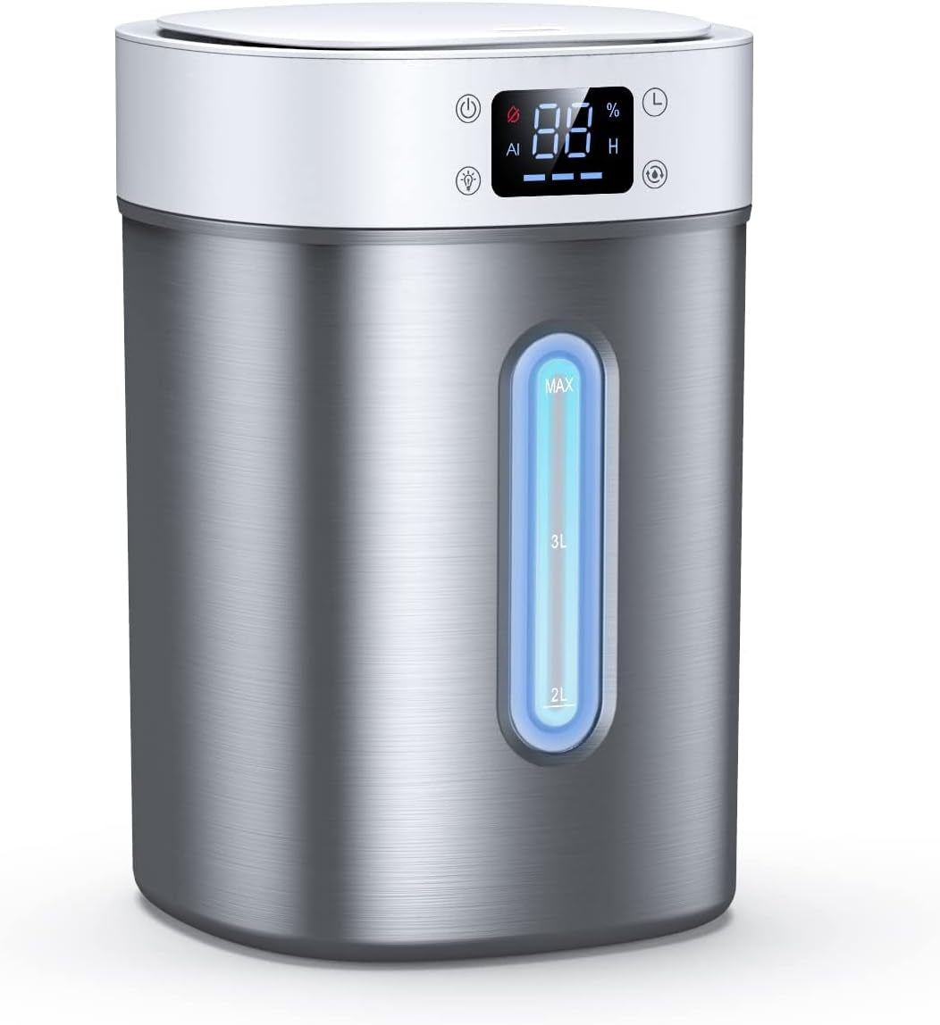 Stainless Steel Humidifiers for Bedroom,Large Room,Baby Nursery,Plants,Home