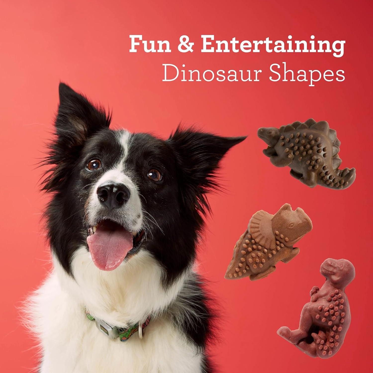 Dreambone Novelty Shaped Chews, Treat Your Dog to a Chew Made with Real Meat and Vegetables