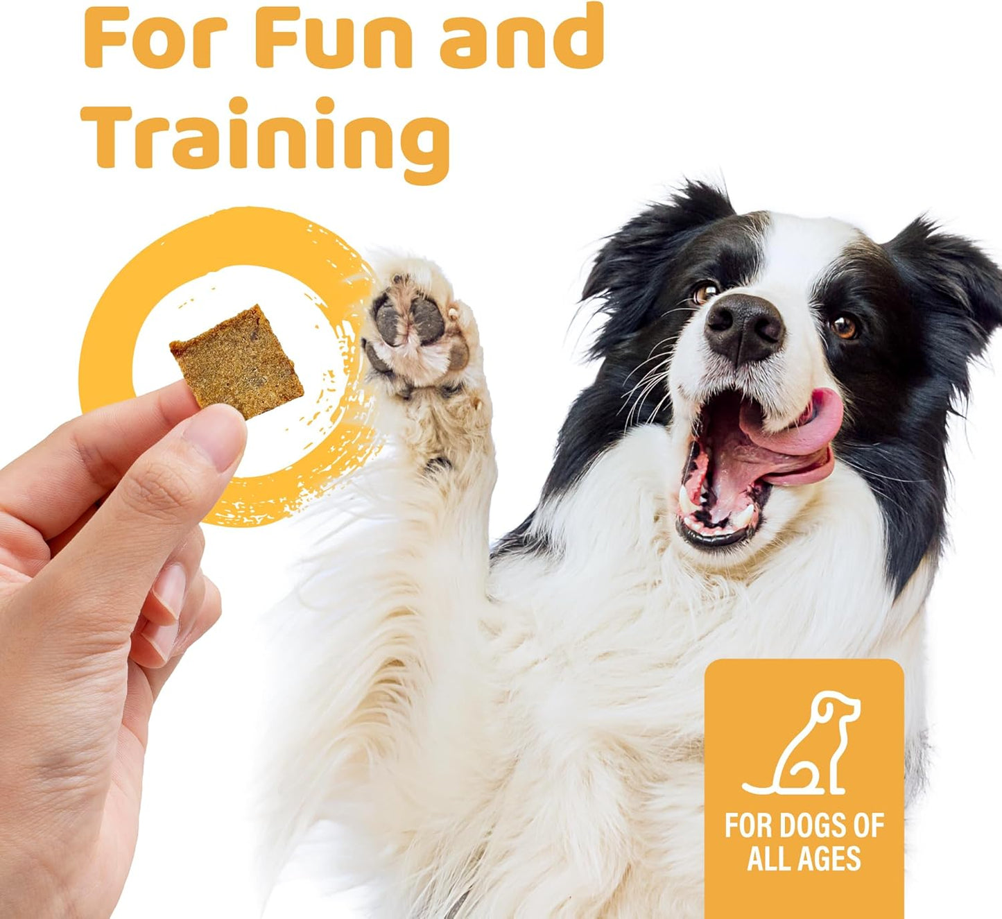 Ipaw Air-Dried Turkey Dog Treats, Extra Virgin Olive Oil Added, Made with Turkey Meat, Chicken Heart and Duck Liver, High Protein, Soft Treats for All Age Dogs, Freeze-Dried Alternative (3.5Oz/Pack)