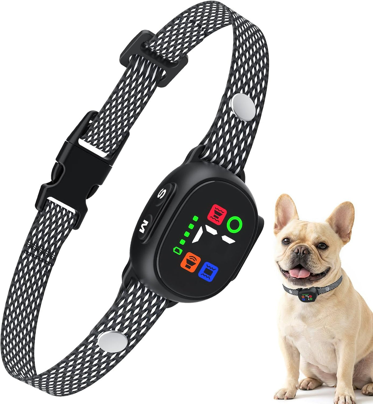 Dog Bark Collar for Small Dogs, Sensitivity Beep Vibration Mode