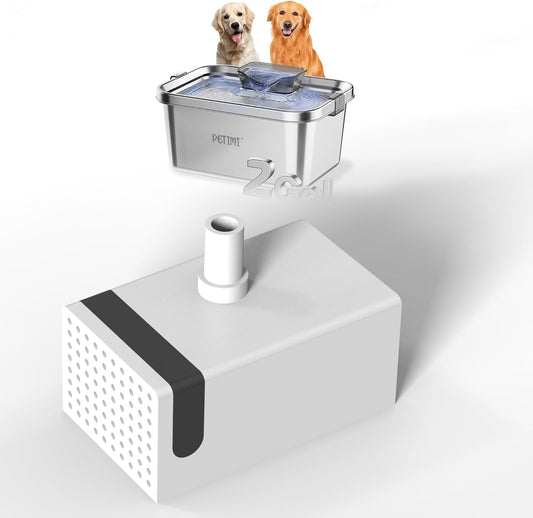 Water Pump for PETIMI Stainless Steel, Glass & Ceramic Pet Water Fountain