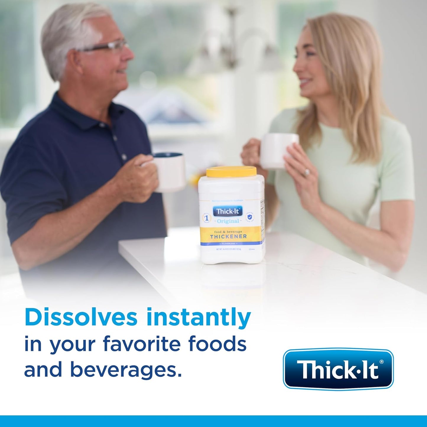 Thick-It Original Food Beverage Thickener Canister, 36 Oz