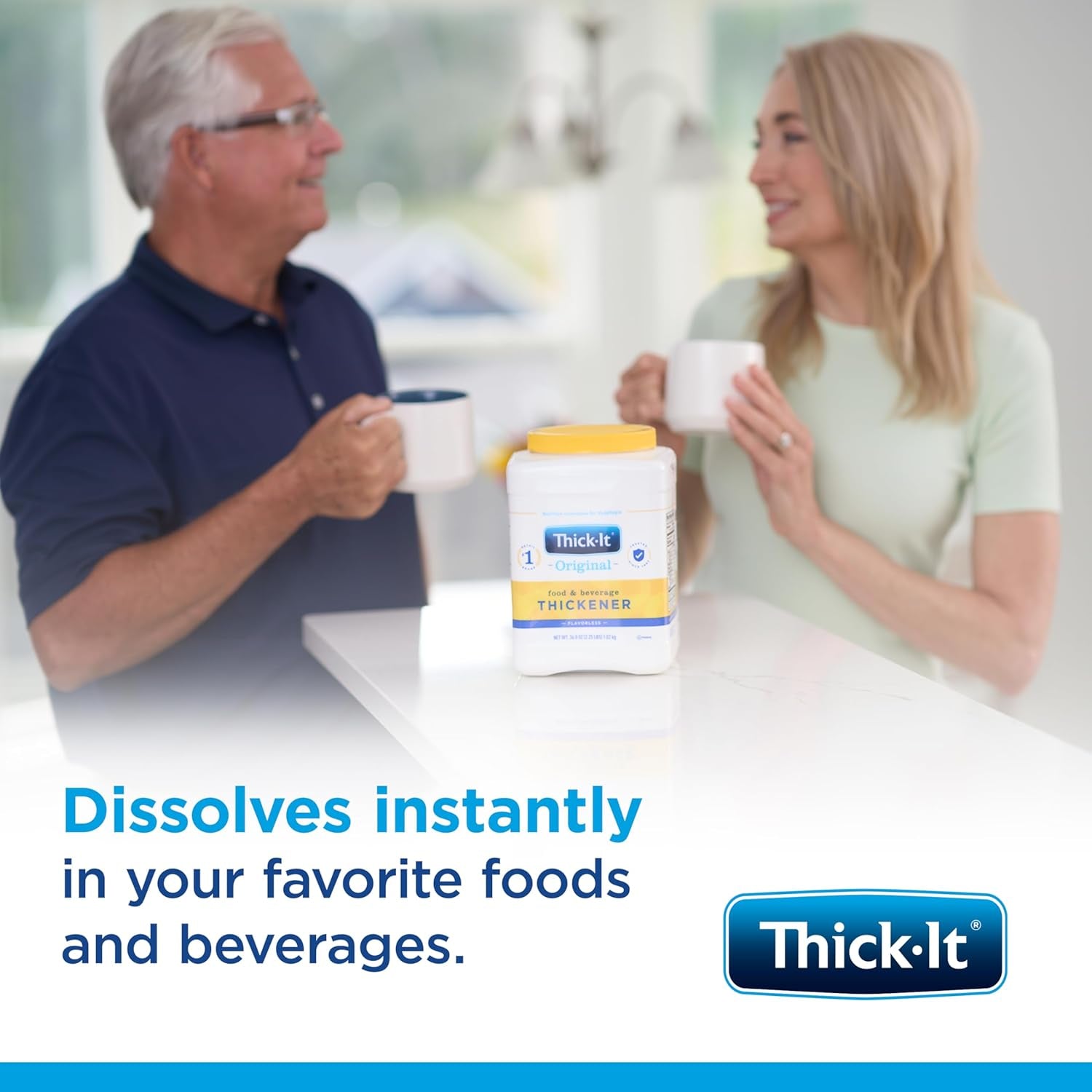 Thick-It Original Food Beverage Thickener Canister, 36 Oz