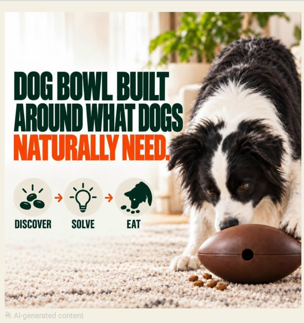 Food Puzzle Feeder for Large or Medium Dogs, 5C