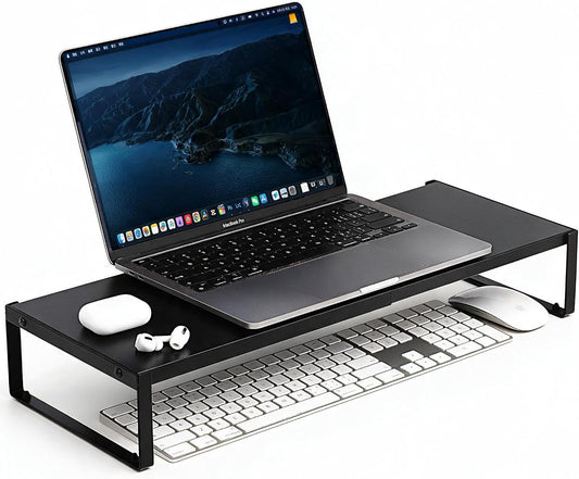 Monitor Stand Riser for Desk, Adjustable Computer Monitor Shelf, Riser Rack