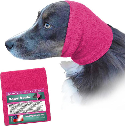 Happy Hoodie the Original Dog & Cat Calming Band for Noise & Anxiety Relief