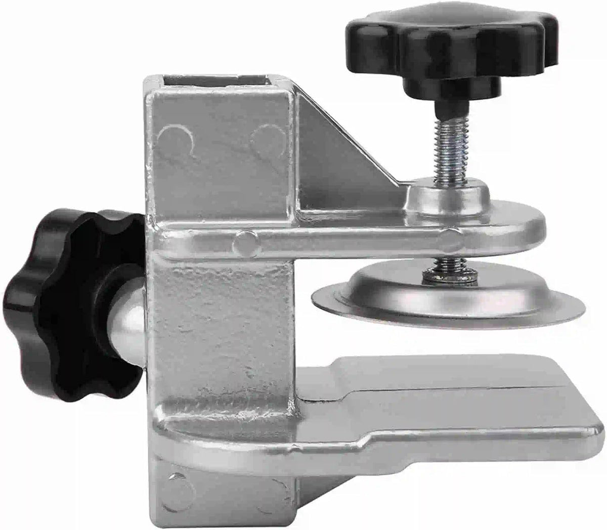 0.91X0.91In Pet Grooming Table Clamp, Adjustable Dog Cat Hair Dryer Clip Holder, Aluminum Pet Grooming Table Arm Clamp Bracket for Fixed Hair Dryer and Pet Shearing