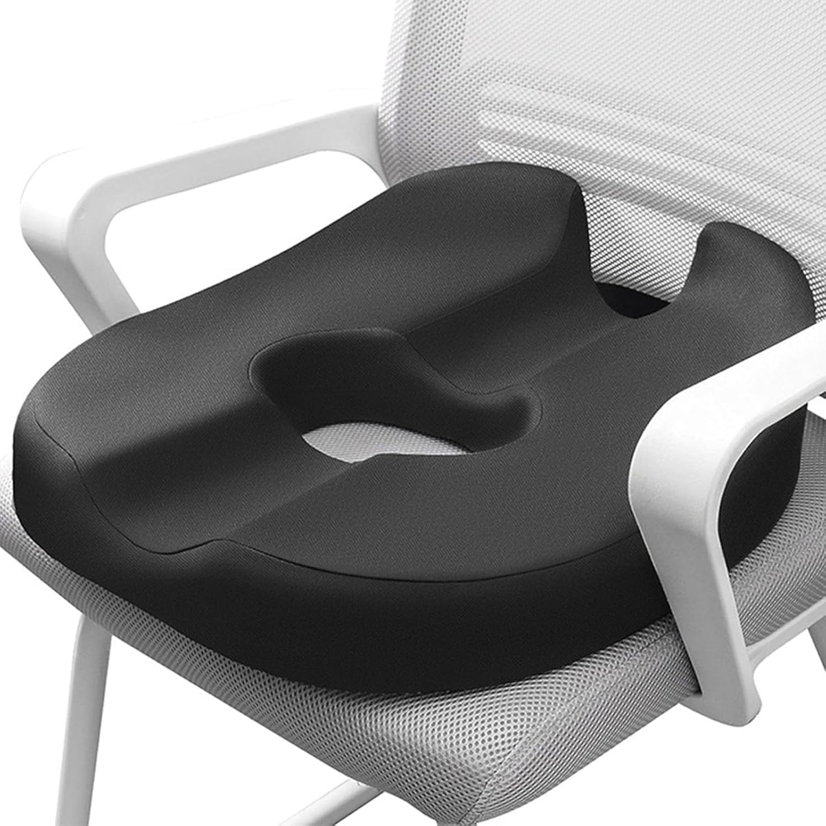 Donut Pillow Coccyx Seat Cushion for Pressure Relief Memory Foam Chair Pad
