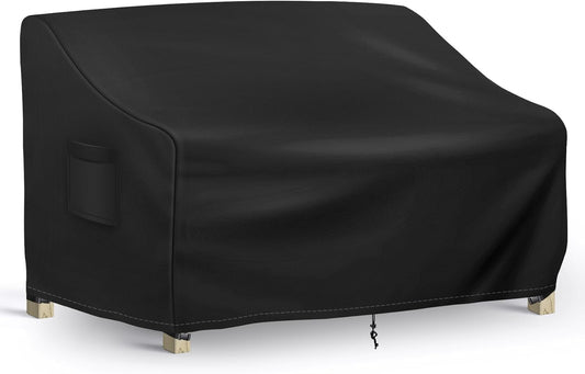 Richwon Patio Loveseat Cover, 2-Seater, 54W X 37D X 35H Inches,Waterproof