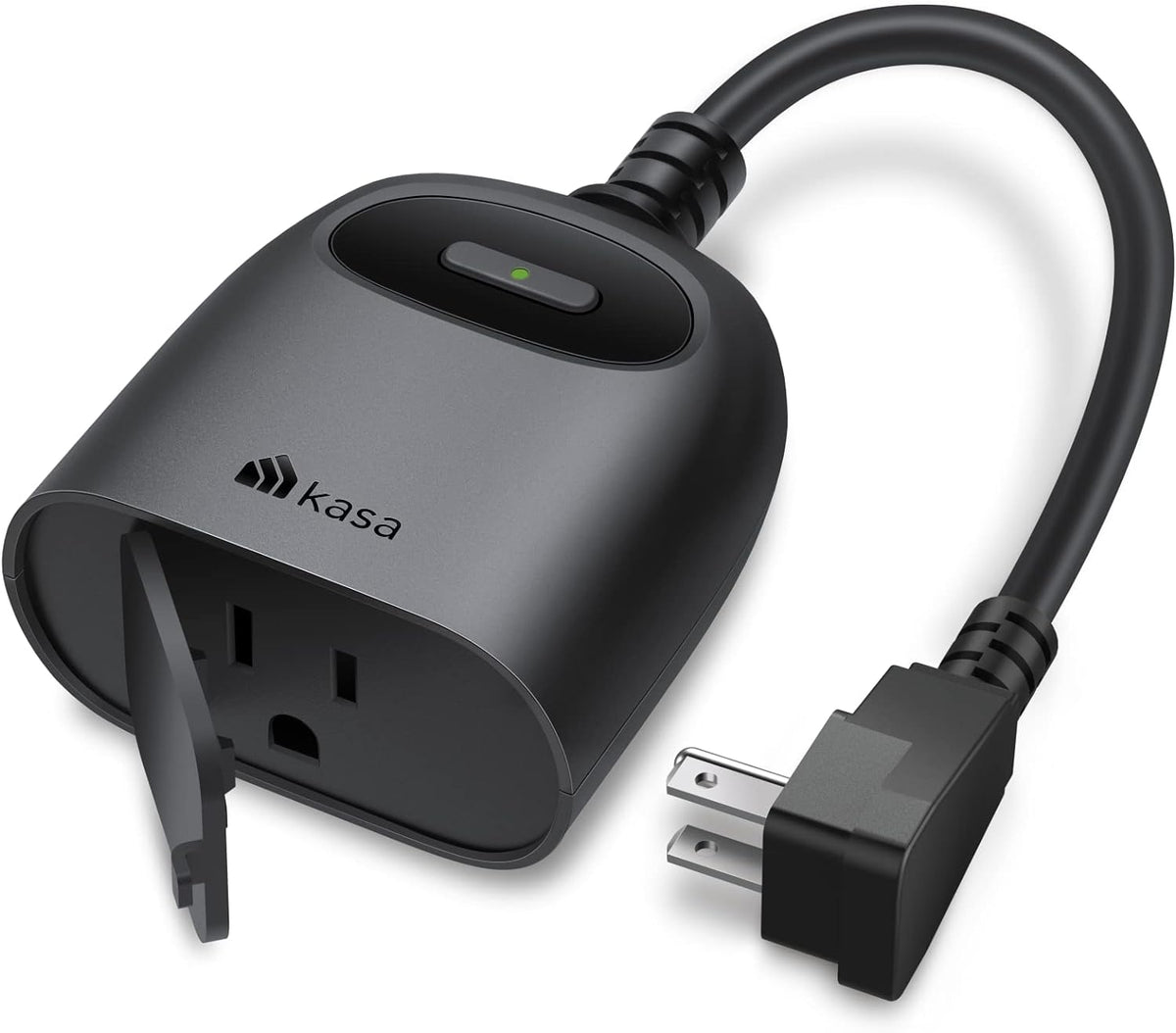 Kasa Outdoor Smart Plug KP401, Smart Home Wi-Fi Outlet Timer