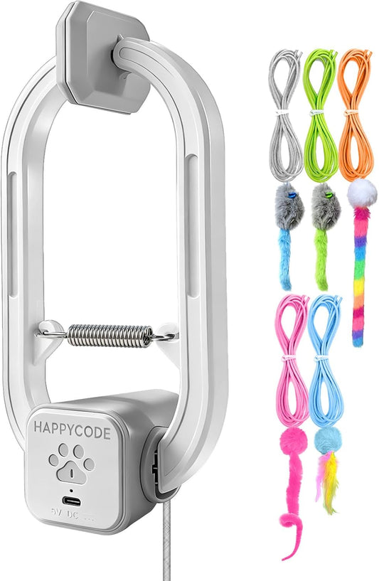 Automatic Interactive Cat Toy for Indoor Cats, Doorway Cat Kittens Toys