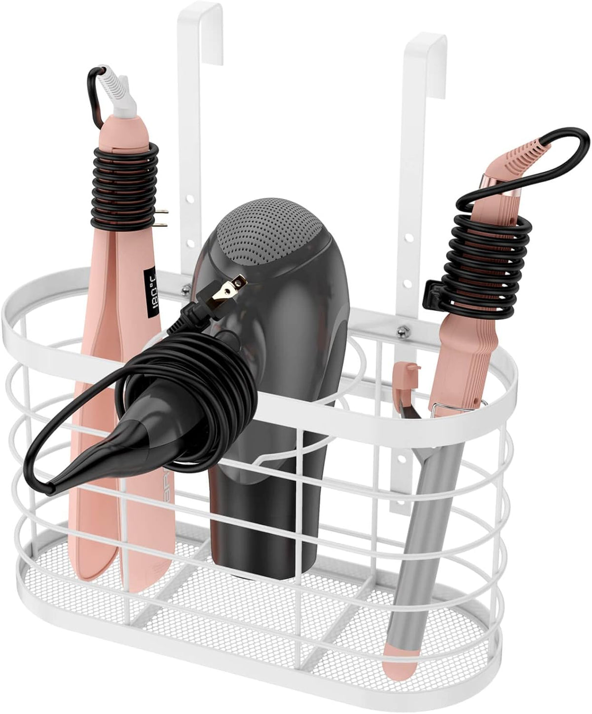 Hair Dryer Holder 3 in 1 Hair Tool Organizer - Blow Dryer Holder