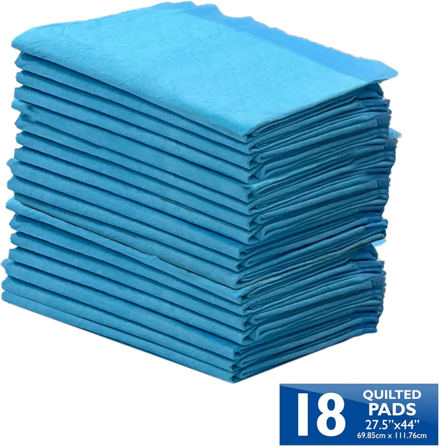Four Paws Wee-Wee Superior Performance Pee Pads for Dogs with Runoff Barrier Edge Guard Protection, Puppy & Dog Potty Training Pads, Housebreaking Supplies, 27.5" X 44" (18 Count)