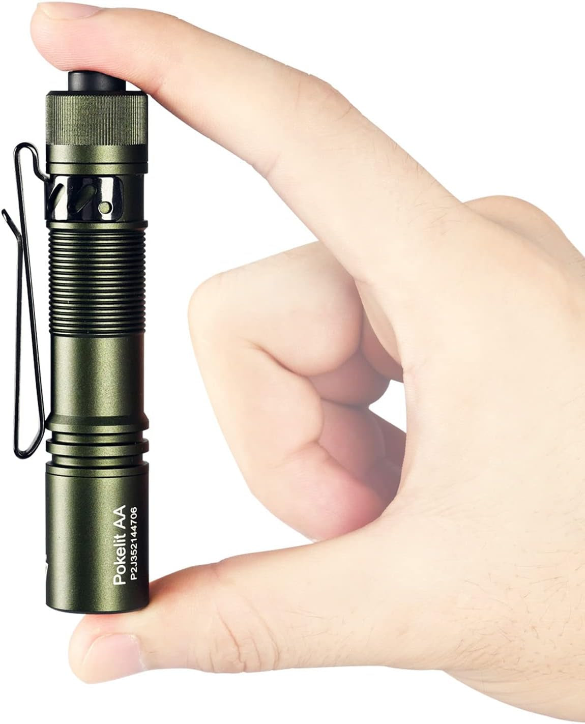 ACEBEAM Pokelit AA Mini Flashlight with Clip, 90+ High CRI Pocket LED Light